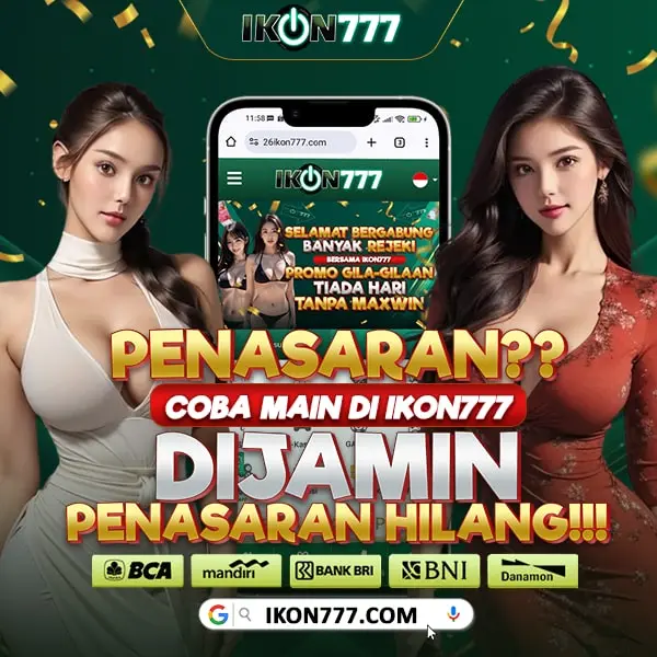 IKON777 ©️ Lapak Judi Slot Online Gacor dan Taruhan Bola 100% Gampang Jackpot